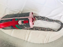CARTERAS DE CUERO ITALIANO, ARGENTINO Y RAFIA, COLECCIÓN "BAMBOLAS ITALIANAS".