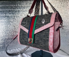 CARTERAS DE CUERO ITALIANO, ARGENTINO Y RAFIA, COLECCIÓN "BAMBOLAS ITALIANAS". - Támesis&Co.