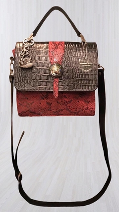 CARTERA DE VIBORA ITALIANA LEGITIMA. "MYRIAM". - comprar online