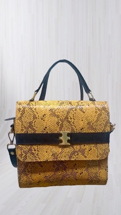 CARTERA DE VIBORA ITALIANA LEGITIMA. "MYRIAM". - tienda online