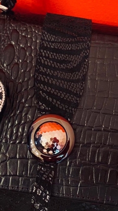 CARTERA DE VÍBORA Y CROCO ITALIANO LEGÍTIMO "SUMMY". - Támesis&Co.