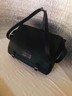 Morral de cabritilla para caballero cuero 100% Argentino e Italiano. MODELO "ENZO" - tienda online