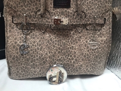 CARTERA CUERO Italiano 100% CUERPO DE MUJER" CON HERRAJES EN niquel. - comprar online