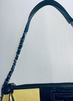 CARTERAS ORIGINALES CON MANIJAS DOBLE ESLABÓN Y CUERO, ARTESANALES. NINETTA, SISETTA, ZARINA. - Támesis&Co.