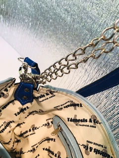 CARTERA DE TRES COLORES DE AZULES "AZZURRA" Y "BLUE".- en internet