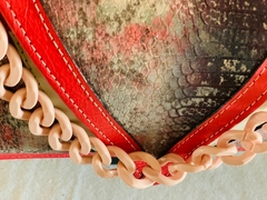 Cartera de cuero de víbora Modelo “DOLUR”.-” - comprar online