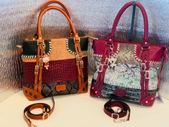 CARTERA DE TRES CUEROS MODELO: “LEONELLA” y MODELO "JOSELIE" - tienda online