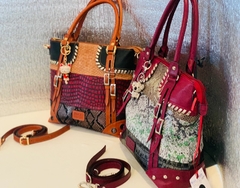 CARTERA DE TRES CUEROS MODELO: “LEONELLA” y MODELO "JOSELIE" - comprar online