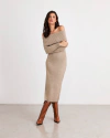 VESTIDO TRICOT OMBRO