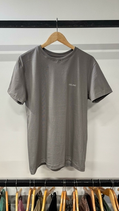 CAMISETA BASICA TRADICIONAL CINZA - comprar online