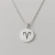 Colar Signo Áries Prata 925 - comprar online