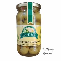 ACEITUNAS RELLENAS CON MORRÓN X 200 G