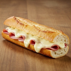 SANDWICH SALCHICHÓN Y QUESO
