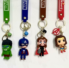 Llaveros Varios Personajes Goma