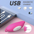 PANTY VIBRADOR + TANGA INALÁMBRICO CON CONTROL RECARGABLE USB - tienda online