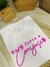 Camisa feminina t-shirt 100% seja forte e corajosa (branca)