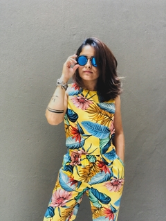 Calça Malu boca reta