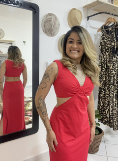 Vestido longo Ludmila