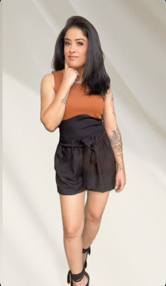 Blusa Natasha Marrom - loja online