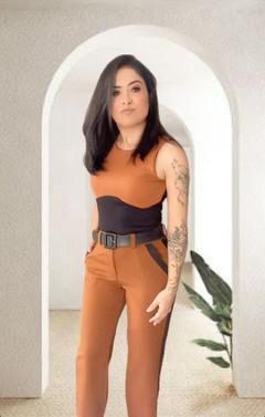Blusa Natasha Marrom - Think New Collection