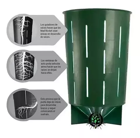 Maceta MadRocket - AutoPod