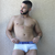 Cueca boxer em algodão modelo miniboxer