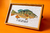 Pendente de parede Bordado Peixe Tucunaré - comprar online