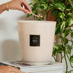 SANTAL VANILLE VELA EN FRASCO DE VIDRIO GIGANTE en internet