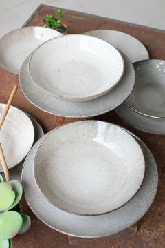 BOWL CERAMICA TAUPE