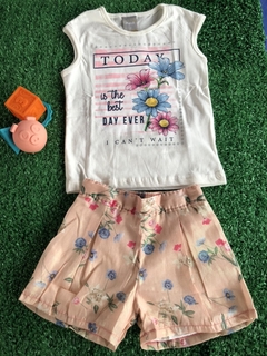 Conjunto regata e short - Mundi (03 anos) - comprar online