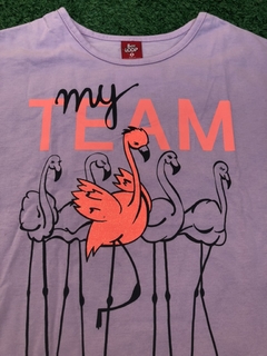 Conjunto flamingos - Bee loop (8 anos) - loja online