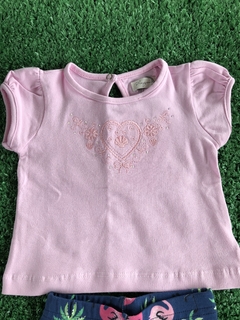 Conjunto flamingos playground (Tamanho G) - loja online