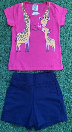 Conjunto camiseta e short - Sonho alto (02 anos) na internet