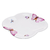 CJ DE 6 PRATOS DE SOBREMESA PORCELANA BORBOLETAS - Cutie Home Decor ®