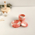 Conjunto de vela e incensário_coral - comprar online