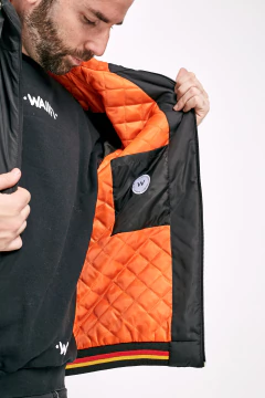 Campera Paises Interior Naranja - tienda online
