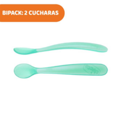 784 CHICCO Cuchara SILICONA/ 6+ - tienda online