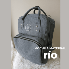 Mochila pa-maternal Río Gris