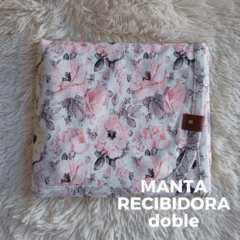 Manta recibidora estampada - comprar online