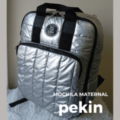 Mochila Maternal Pekin Silver