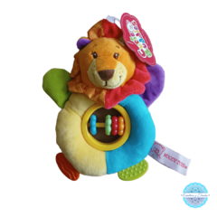 Sonajero de peluche y mordillo (18 cm)