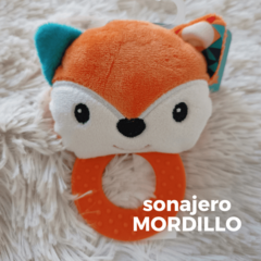 Sonajero de peluche y mordillo (13 cm) en internet