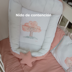 Nido contenedor/ tussor y Sublimado Rosa - comprar online