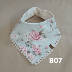 Imagen de Babero bandana reversible PUPPAS