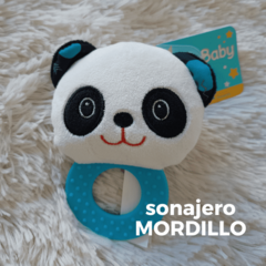 Sonajero de peluche y mordillo (13 cm) - tienda online