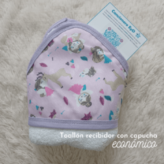 Toallón capucha Económico