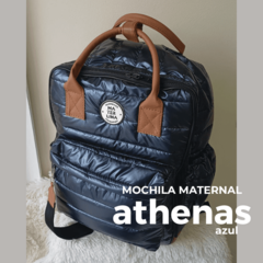 Mochila Maternal ATHENAS Azul