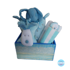 Caja regalo Babyshower /Blue Rabbit grande