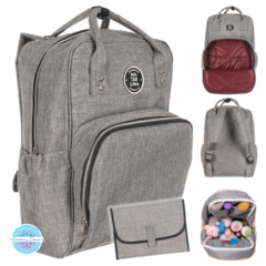 Mochila pa-maternal Río Gris - comprar online