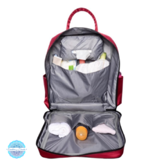 Mochila pa-maternal Roma (Bordo) - tienda online